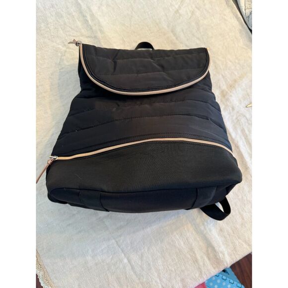 Stella and Dot black backpack Crush It - great condition main image 5